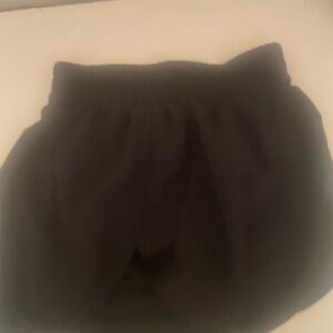 Black athletic shorts 
Size Xs